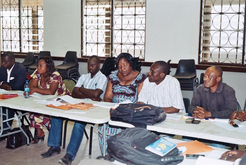 Participants formation sur les ordinigrammes