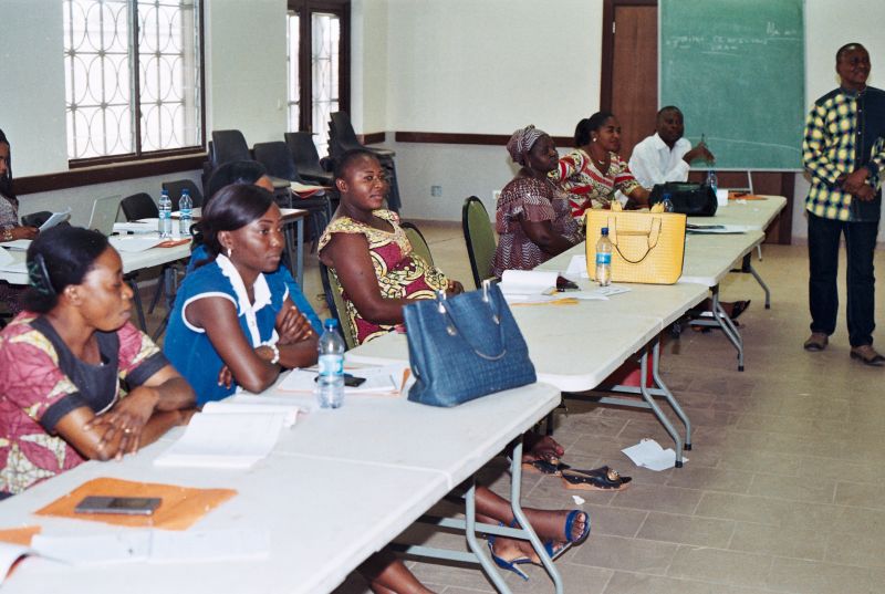 Facilitateur et Participants formation sur les ordinigrammes