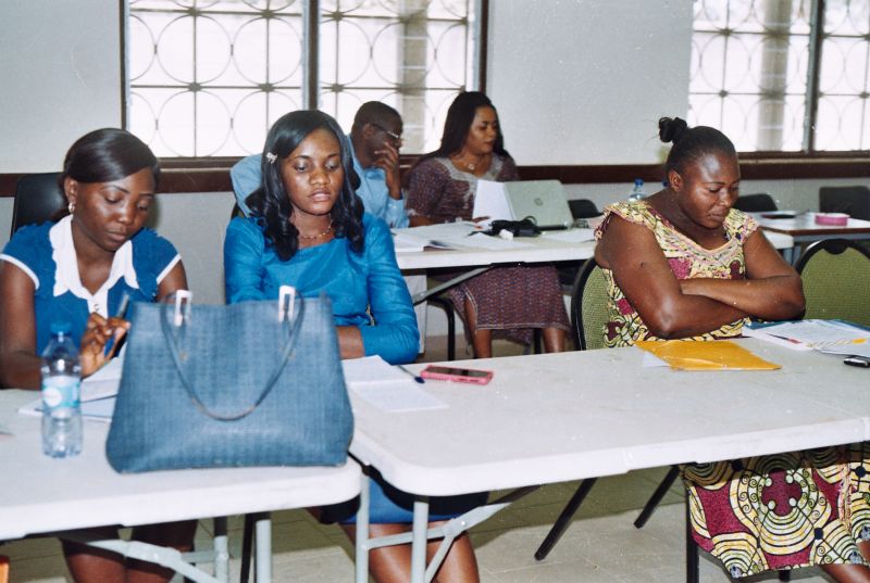 Participants formation sur les ordinigrammes