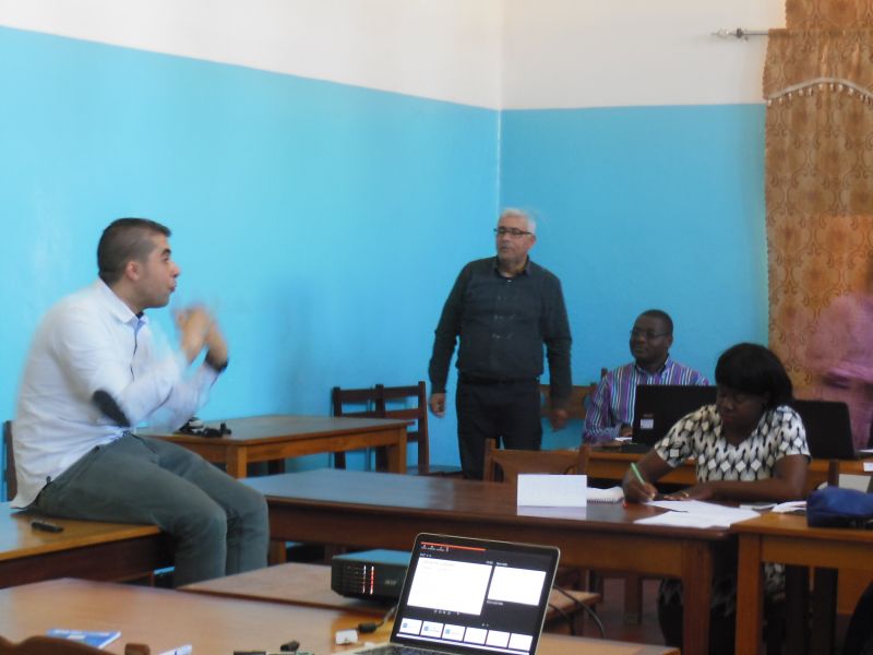 formation sur l'écriture scientifique: Facilitateurs et participants